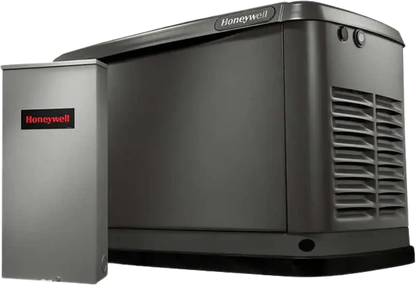 Honeywell 7235 Standby Generator 22kW Wi-Fi w/ 200 Amp Automatic Transfer Switch New