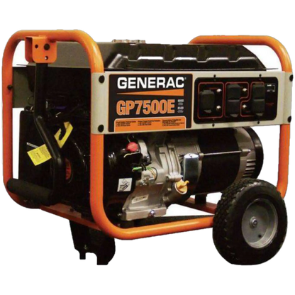 Generac GP7500E 7500W/9375W Gas Generator Electric Start New