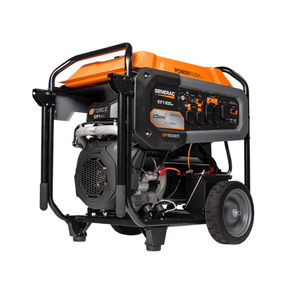 Generac GP18000EFI 18000W/22500W Low THD Gas Generator Electric Start Scratch & Dent