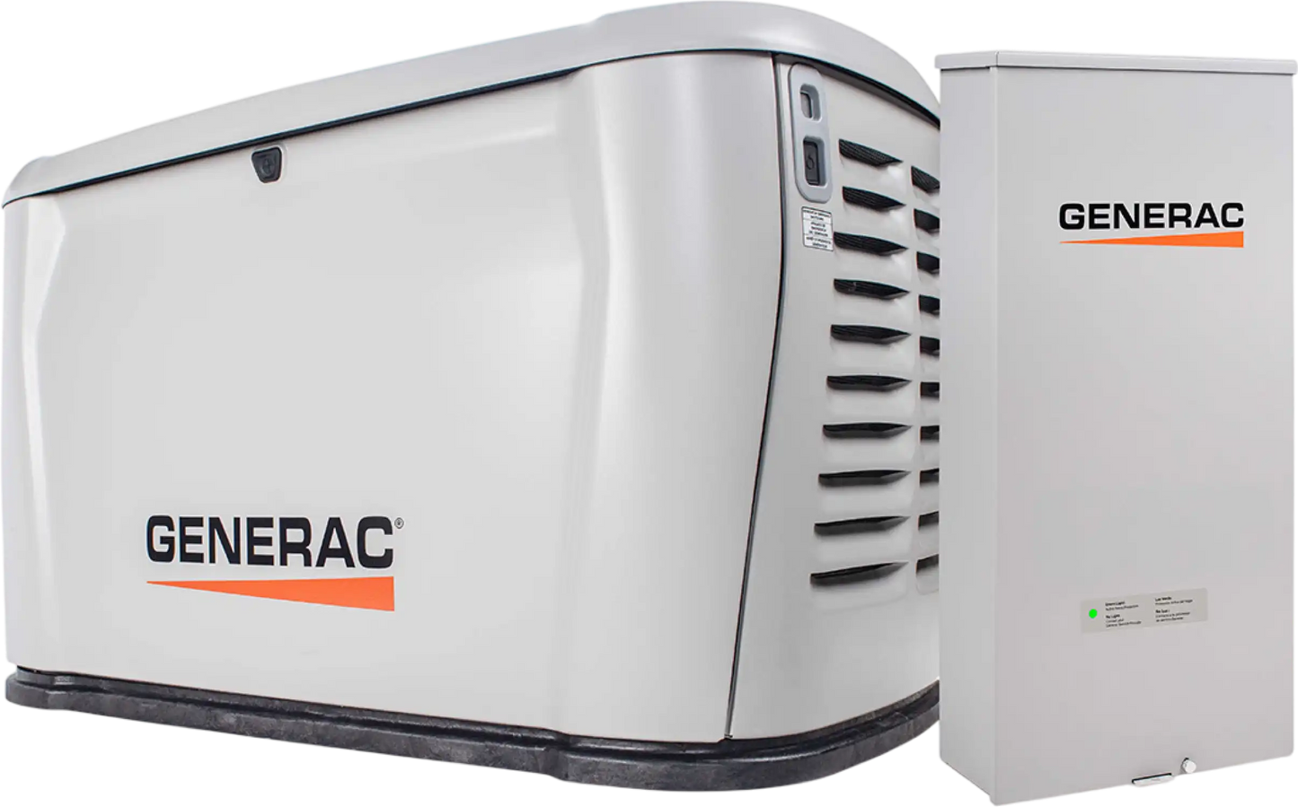 Generac 7325 22kW Standby Generator Propane Natural Gas 1 Phase 240V w/ 200A Automatic Transfer Switch New