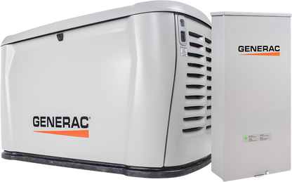 Generac 7324 18kW Standby Generator Propane Natural Gas 1 Phase 240V w/ 200A Automatic Transfer Switch Cellular RFB