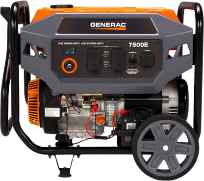 Generac 7718 7500E Generator 7500W/9400W Electric Start Gas Manufacturer RFB