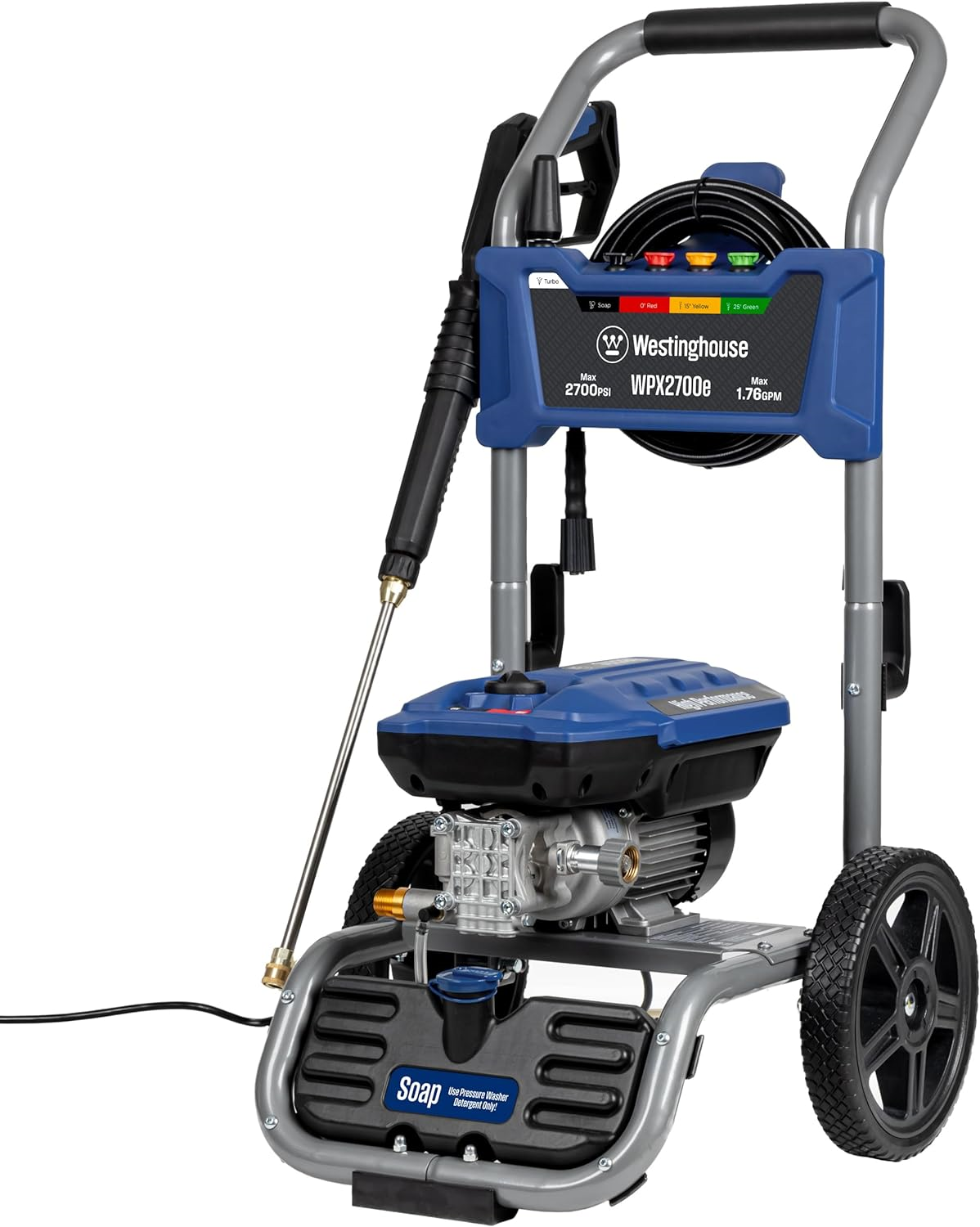 Westinghouse WPX2700e Electric Pressure Washer 2700 PSI 1.76 GPM New