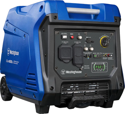 Westinghouse iGen4500cv Inverter Generator 3700W/4500W 30 Amp Recoil Start Gas with CO Sensor New