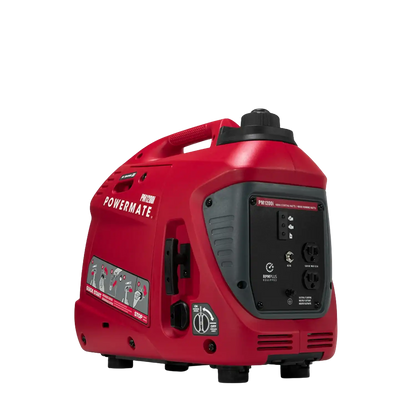 Powermate PM1200i 1000W/1200W Recoil Pull Start Gas Inverter Generator New
