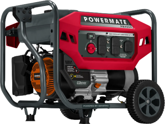 Generac/Powermate PM4500 Generator 3600W/4500W Gas New