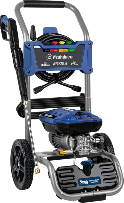 Westinghouse WPX3200e Electric Pressure Washer 3200 PSI 1.76 GPM New