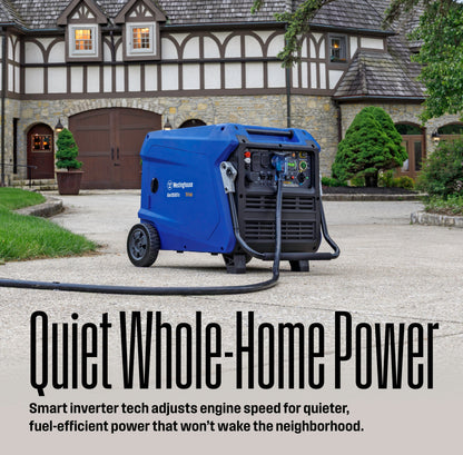 Westinghouse iGen12000TFc Inverter Generator 9000/12000W Tri Fuel Gas Propane Natural Gas 50A Low THD Remote Start CO Sensor New