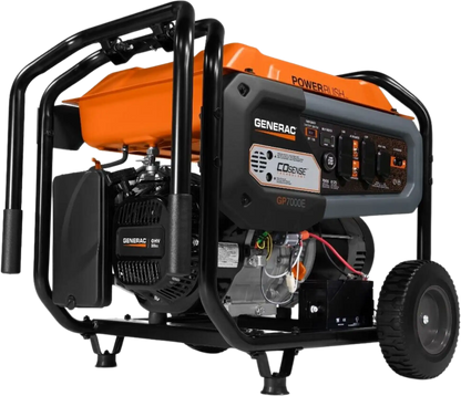 Generac GP7000E Portable Generator 7000W/8125W Electric Start 50 State CARB with 20 Foot Cord New